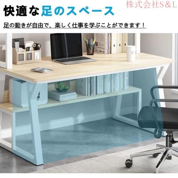パソコンデスク デスク 机 学習机 勉強机 おしゃれ 100cm 120cm 140cm PCデスク オフィスデスク ゲーミングデスク 大人 シンプル eスポーツ