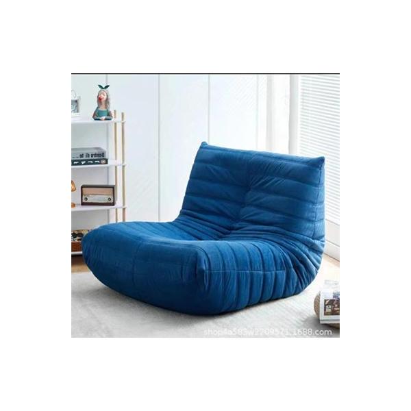 キャタピラーソファ オットマン付き 一人掛けソファ デザインチェア