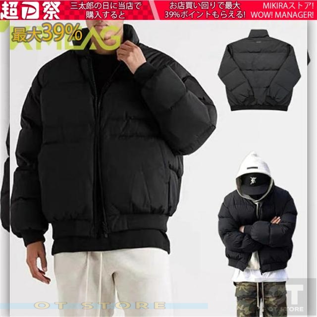 ダウンコート メンズファッションプレミア超軽量アウトドア男用 短い暖かいジャケット・アウター ダウンジャケット・ダウンベスト ブラックふわふわ冬服おしゃれペアルック