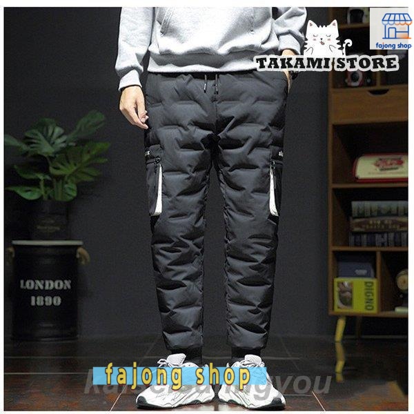 ダウンパンツ メンズ ジョガーパンツ スキニーパンツ カッコイイ カーゴパンツ 冷凍庫作業 ゴルフパンツ アウトドア ボトムス ゴルフウェア