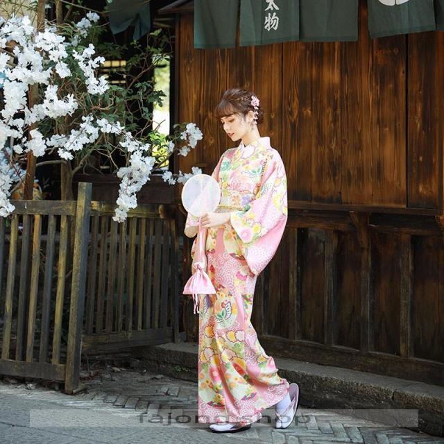 浴衣 レディース 浴衣 秋 20代 30代 女性用浴衣 花柄 お盆踊り お盆 中元 和装 ゆかた 七夕 平織り 夏祭り お祭り おまつり 花火大会