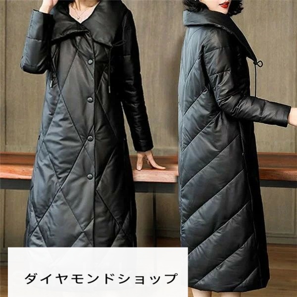 レザーコート ロング ダウンコート ラムレザーコート 本革 ダウン コート レディースアウター レディースコート ロングダウンジャケット 冬防寒 アウター ホワイトデー