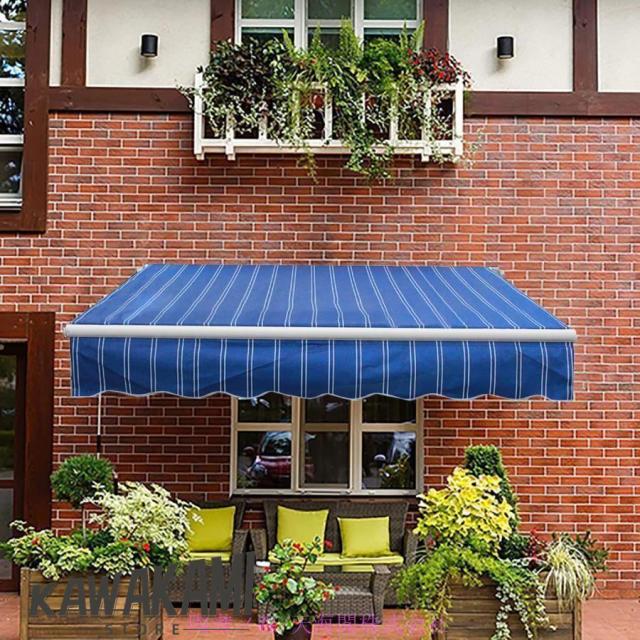 手動ひさしオーニングテント、防水およびUV 伸縮式 オーニングテント 、 壁際 2/3/4/5M アウトドアオーニング、アルミ合金 庭の日よけ格納式キャノピーオーニン