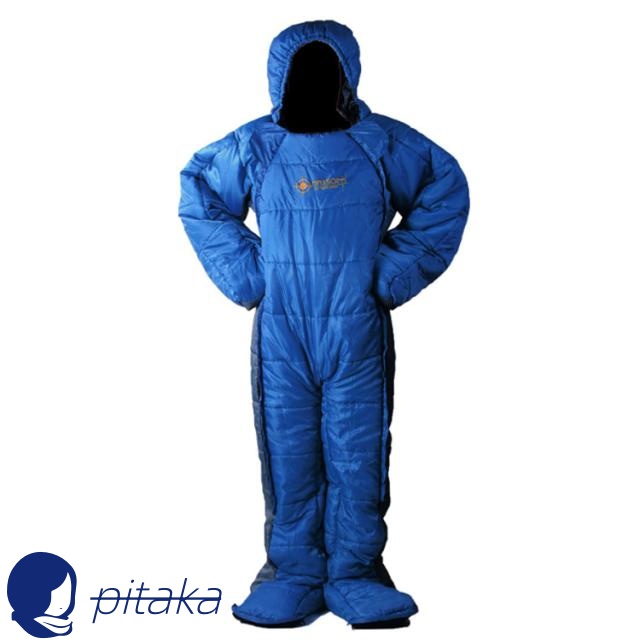 寝袋 人型寝袋 防水 丸洗い可 寝袋 シュラフ -5℃?5℃ 極寒対応 高通気性 防カビ 防虫 防災 撥水 コンパクト お部屋の中でもアウトドアも大活躍 登山 キャンプ 災害避難所 野宿 歩ける 車中泊で保温性抜群 スマホの操作や読書 食事も楽々 防寒着