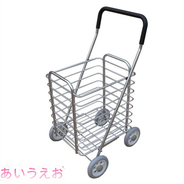 折りたたみ式 買い物カートアルミ合金製 ショッピングカート 階段昇降 カートセット 運搬 大容量 軽量 4輪 耐久性 釣り 旅行ピクニック 園芸 キャンプ用カート