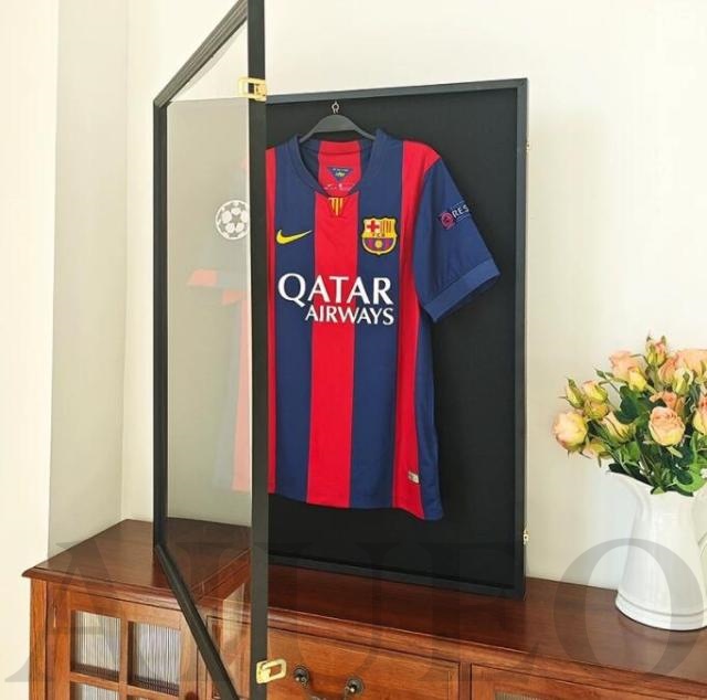 前開式ユニフォームケース 前から 入れられる ユニフォーム 額縁 ユニホーム 額 ディスプレイ tシャツ ラグビー サッカー 野球 バスケ