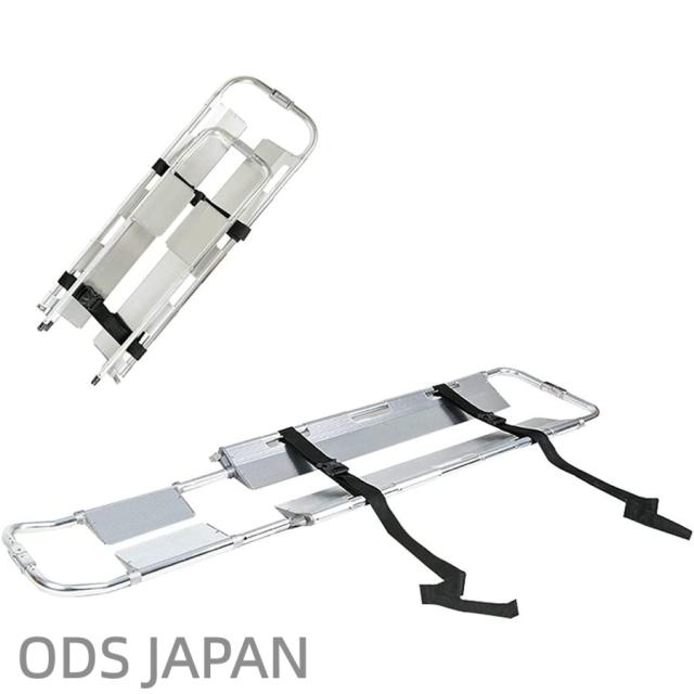 ポータブル折りたたみ式スクープストレッチャー取り外し可能なアルミ