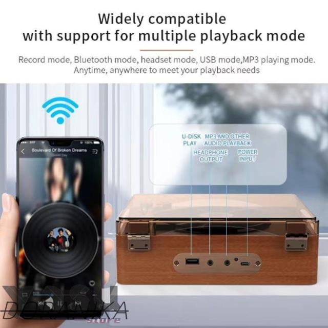 CDプレーヤー bluetooth cdプレーヤー おしゃれ 高音質 USB リモコン付き USBメモリ Bluetooth MP3対応 音楽 再生_1