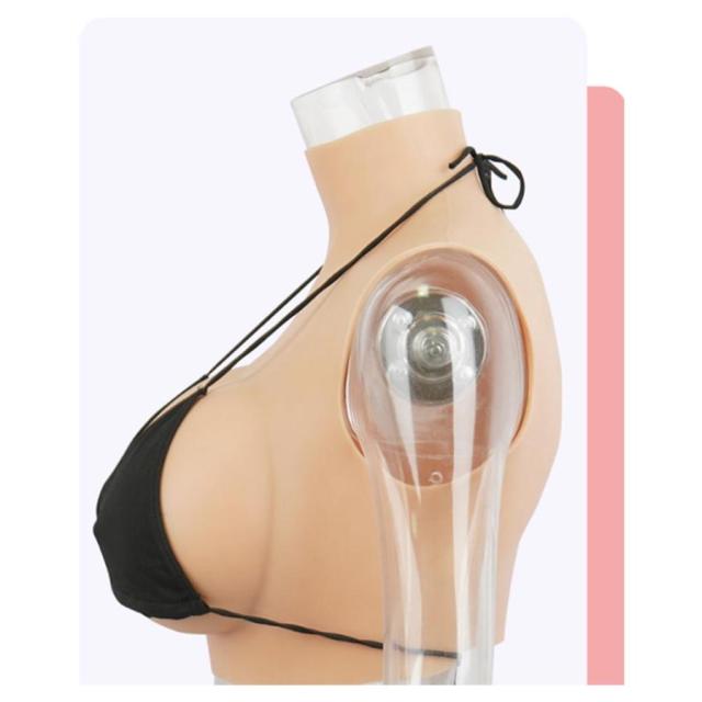 女装 ゲル充填 コスプレ Hカップ シリコンバスト おっぱい シリコーン シリコンバスト 偽乳 ぷるぷる偽乳 着るだけで理想の美胸に 肌の露出対策 ハ_12