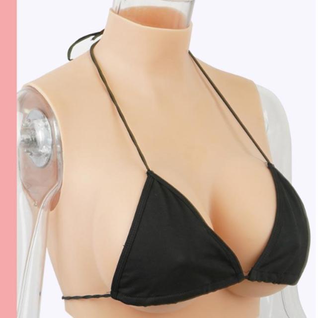 女装 ゲル充填 コスプレ Hカップ シリコンバスト おっぱい シリコーン シリコンバスト 偽乳 ぷるぷる偽乳 着るだけで理想の美胸に 肌の露出対策 ハ_3