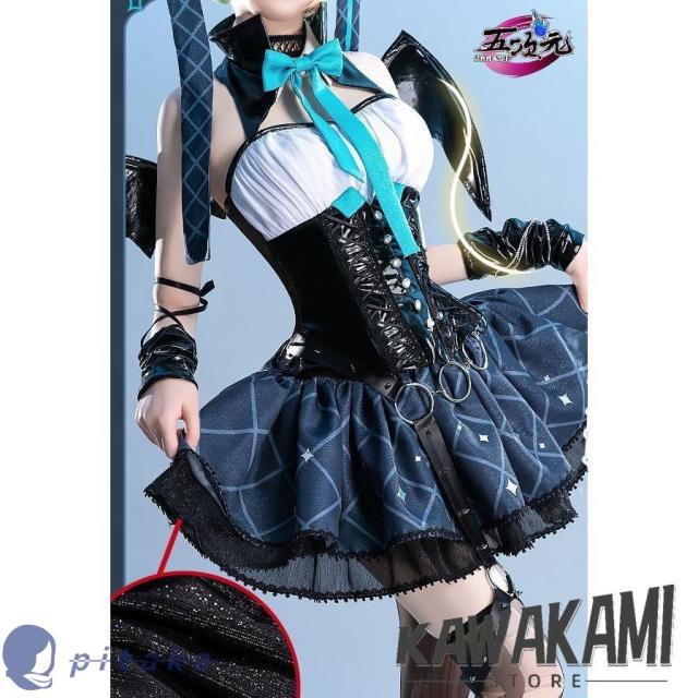 初獣猫　初音ミク×ラスカル コラボ2023　コスプレ衣装　コスチューム　※ウィッグ　靴　小道具　追加可能_2