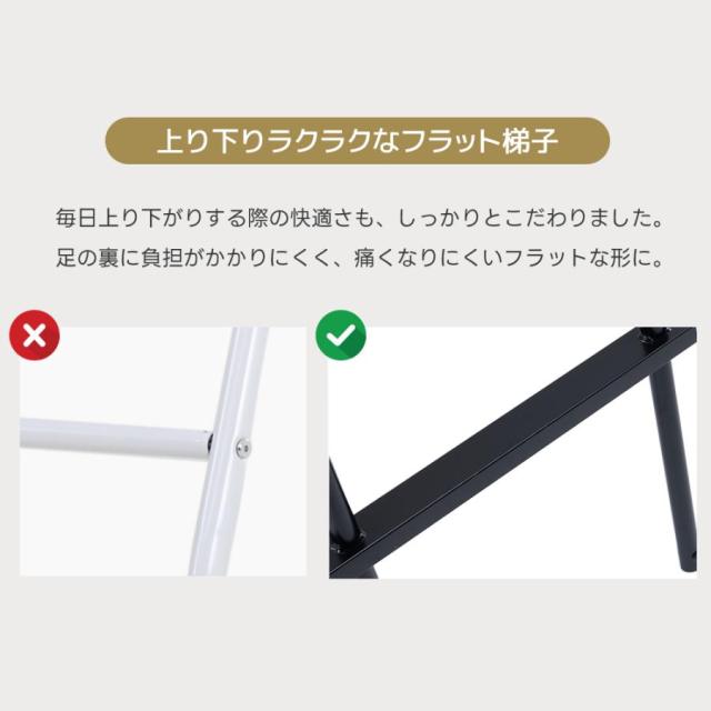 システムベッド ロフトベッド 宮棚 子供 大人 シングル デスク付 コンセント付き デスクベッド 子供ベッド ハイタイプ ベッドフレーム スチール 頑丈 耐震_8