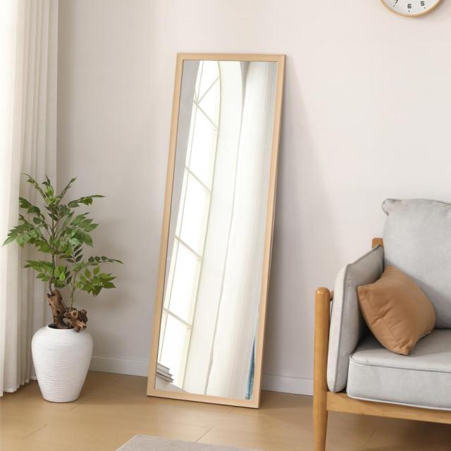 全身鏡 全身ミラー 50×150cm 玄関 姿見 軽量 おしゃれ スタンド 壁掛け 立て掛け DIY 自撮り鏡 鏡 壁掛け鏡 全身鏡 飛散防止加工 全身ミラー スリムミラー
