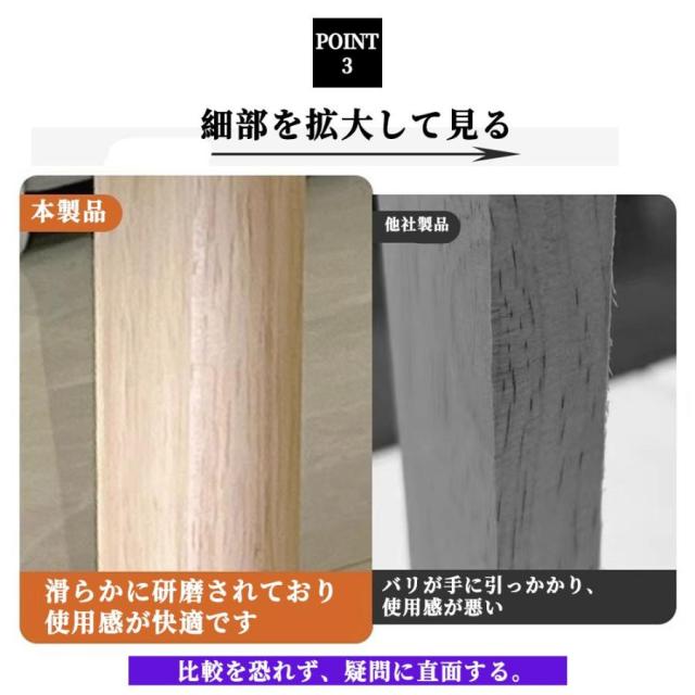折り畳みテーブル おしゃれ 北欧風 原木調 木製 小型テーブル 折りたたみテーブル 軽量 省スペース 子供テーブル ミニテーブル センターテーブル_5