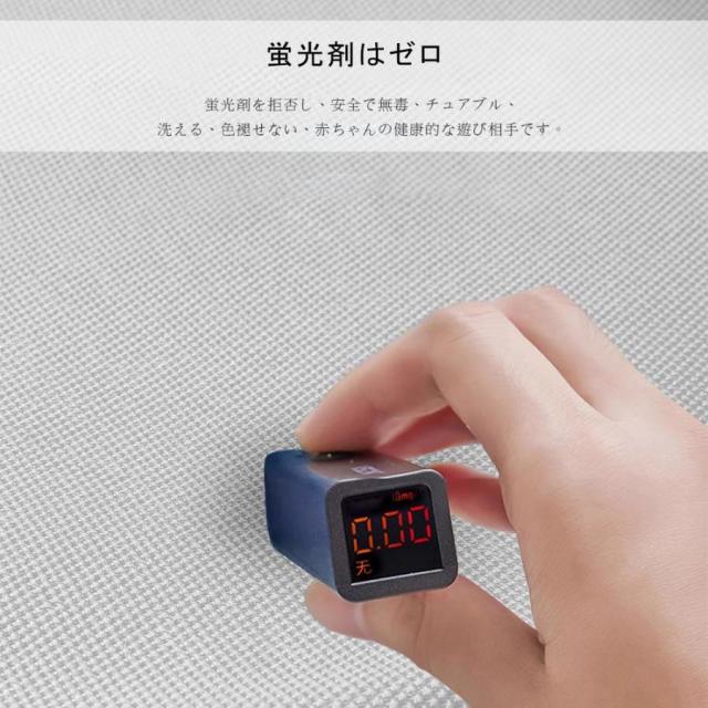 ベビーサークル ハイタイプ 四角 200cm×180cm 約2畳 通常サイズ 安全柵 収納バック付き 遊び場 滑り止め 洗濯可プレイヤード フェンス メッシュサークル_6