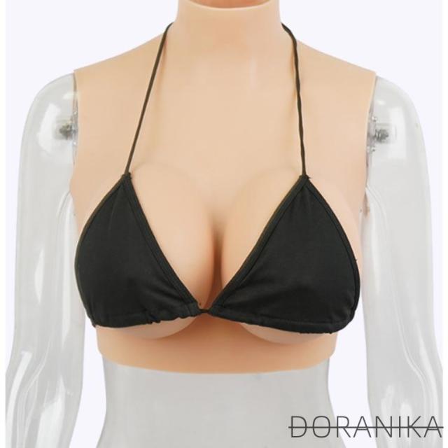 女装 ゲル充填 コスプレ Hカップ シリコンバスト おっぱい シリコーン シリコンバスト 偽乳 ぷるぷる偽乳 着るだけで理想の美胸に 肌の露出対策 ハ_4