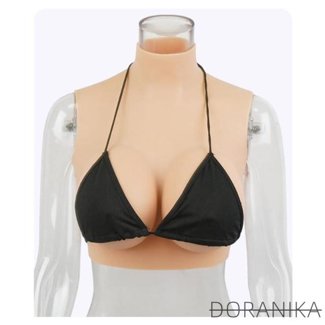 女装 ゲル充填 コスプレ Hカップ シリコンバスト おっぱい シリコーン シリコンバスト 偽乳 ぷるぷる偽乳 着るだけで理想の美胸に 肌の露出対策 ハ_8