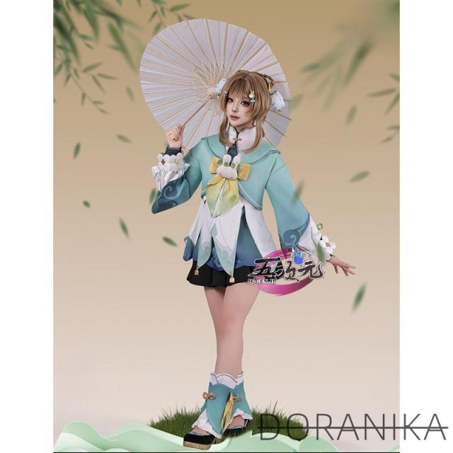 五次元　原神　コスプレ　ヨォーヨ　竹林に響く雨音　海灯祭　衣装　※ウィッグ　靴　追加可能