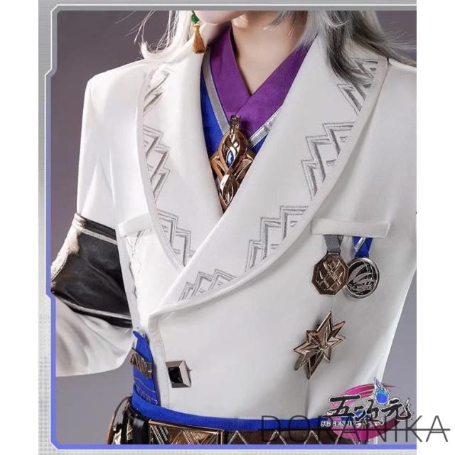 三分妄想　アークナイツ　凛御シルバーアッシュ　コスプレ　衣装　※ウィッグ　靴　耳と尻尾　追加可_4