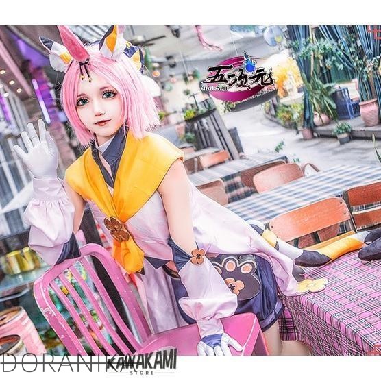 五次元　原神　コスプレ　ディオナ　衣装　※水筒　靴　ウィッグ　追加可