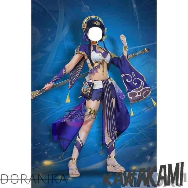 五次元　基萌　原神　コスプレ　キャンディス　衣装　※ウイッグ　靴　盾　追加可