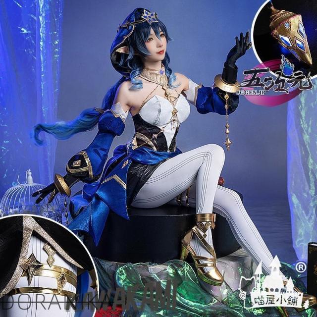 猫屋小舗　原神　コスプレ　レイラ　衣装　※ウィッグ　靴　追加可能