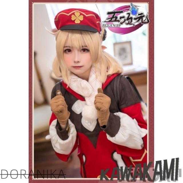 江南猫次　原神　コスプレ　クレー　衣装　※ウィッグ　靴　追加可