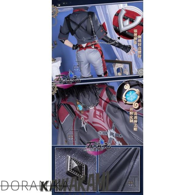 猫と三丁目　原神　コスプレ　リオセスリ　衣装　※ウィッグ　靴　グローブ　追加可能_10