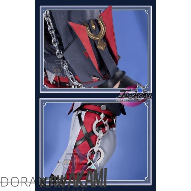 猫と三丁目　原神　コスプレ　リオセスリ　衣装　※ウィッグ　靴　グローブ　追加可能_9