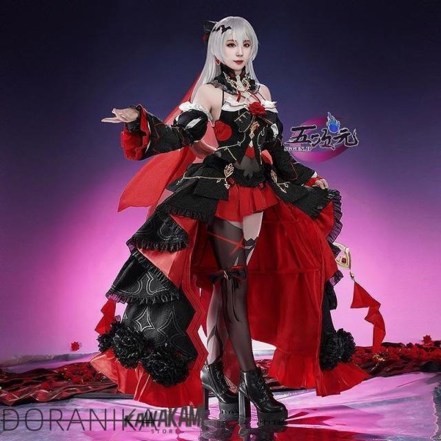 五次元　基萌　崩壊3rd　テレサ　テレサ・アポカリプス　 月下の誓い　コスプレ　衣装　※ウィッグ　靴　追加可能