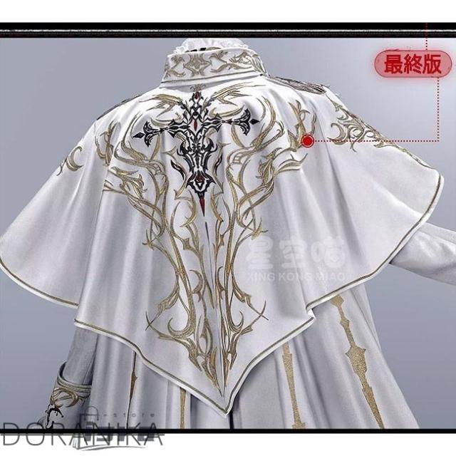 五次元　恋と深空　コスプレ　シン　銀翼の悪魔　衣装　※ウィッグ　追加可_4