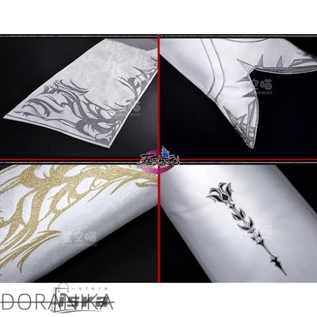 五次元　恋と深空　コスプレ　シン　銀翼の悪魔　衣装　※ウィッグ　追加可_9