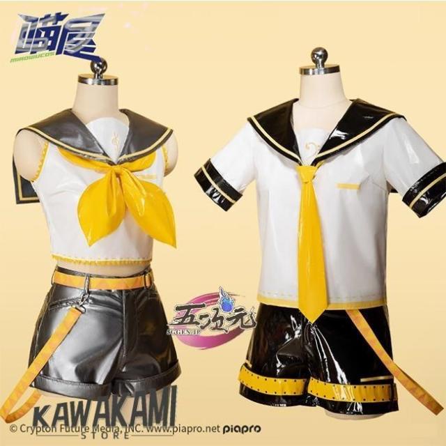 猫屋小舗　ボーカロイド　鏡音リン・レン　ACT2　コスプレ衣装　中国公式許可あり　通常Ver　※ウィッグ　ヘッドホン　靴　追加可能