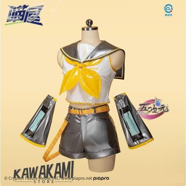 猫屋小舗　ボーカロイド　鏡音リン・レン　ACT2　コスプレ衣装　中国公式許可あり　通常Ver　※ウィッグ　ヘッドホン　靴　追加可能_1