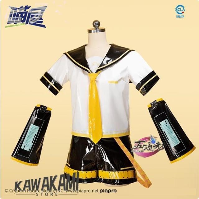 猫屋小舗　ボーカロイド　鏡音リン・レン　ACT2　コスプレ衣装　中国公式許可あり　通常Ver　※ウィッグ　ヘッドホン　靴　追加可能_2