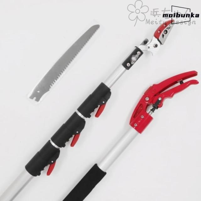高枝切りバサミ 3m 4m 5m 枝きりばさみ 枝きりはさみ 高枝切狭 高枝り切鋏 剪定ばさみ 太い枝 高枝切りのこぎり 軽量