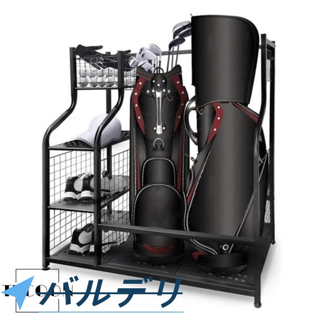 収納ラック、収納ラック ゴルフボールバッグ ガジェットオーガナイザー ディスプレイスタンド ゴルフ用品アクセサリー ガレージゴルフ_6