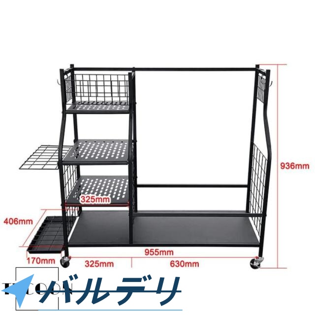 収納ラック、収納ラック ゴルフボールバッグ ガジェットオーガナイザー ディスプレイスタンド ゴルフ用品アクセサリー ガレージゴルフ_7