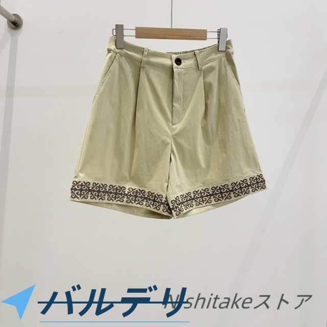 レディース夏流行り物 民族風刺しゅう絵図面 A生産ライン ご機嫌酉の方角 ゆったり広広としたズボン下 か細い影ぼうし 心地よい 弾力性酉の方角 好いたらしいさる股引き