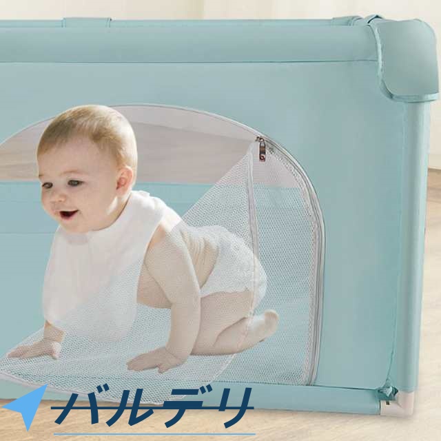 ベビーサークル 120*120cm　小型　ベビー サークル 赤ちゃん ベビー 柵　ベビーフェンス フェンス ベビー用品 おすすめ　ベビーサークル 子供 キッズ　ギフト　高さ約66cm　滑り止め 洗濯可能 洗える　組み立て 安全_3