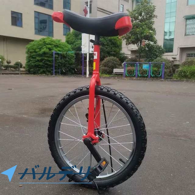 スケアクロウ 一輪車 組み立て式 競技用 大人用 子供用 学生用 専用スタンド付 SCW 12・14・16・18・20 子ども用一輪車 滑り止めタイヤ 子供 男の子 女の子 滑り止めビードペダル_3