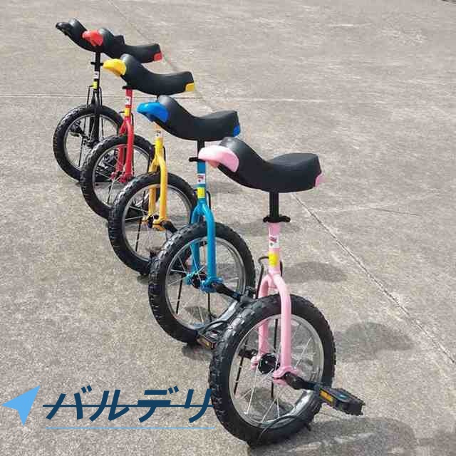 スケアクロウ 一輪車 組み立て式 競技用 大人用 子供用 学生用 専用スタンド付 SCW 12・14・16・18・20 子ども用一輪車 滑り止めタイヤ 子供 男の子 女の子 滑り止めビードペダル_4
