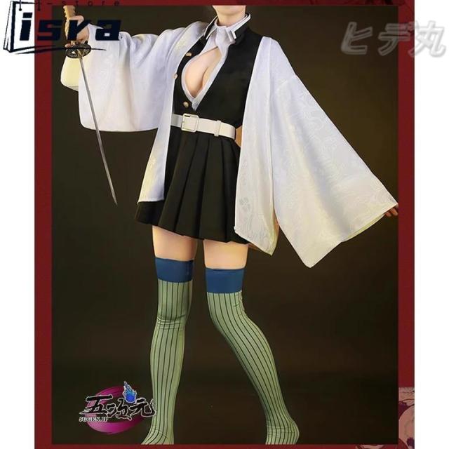 三分妄想　の刃　コスプレ　甘露寺蜜璃　衣装　※ウイッグ　靴　追加可_1