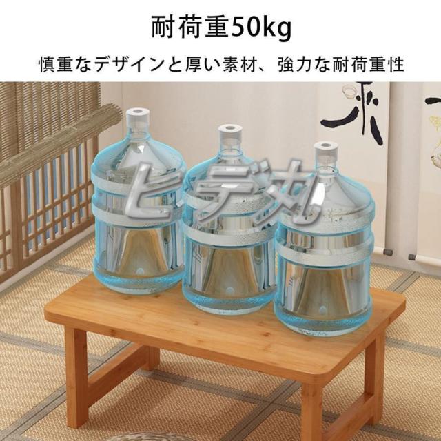 ローテーブル折りたたみ座卓木製ちゃぶ台和室テーブル茶卓木目調センターテーブルベッドトレイテーブルクローバー持つ和風リビングテーブル耐荷重50kg小型_11
