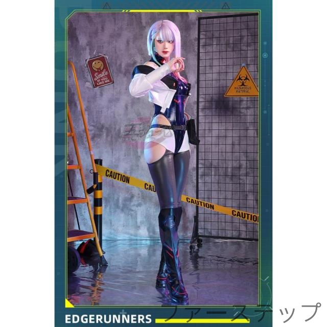 三分妄想 サイバーパンク エッジランナーズ コスプレ ルーシー 衣装