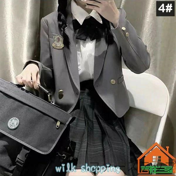 入学式 学生服 卒業式スーツ 女の子 中学生 高校生 通学 4点セット ゆったりサイズ jk制服 フォーマルスーツ 女児 卒業式服 結婚式 お受験 発表会_5