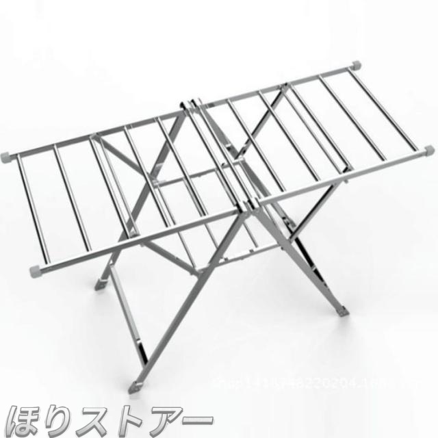 折りたたみ 物干し 物干しスタンド 物干し竿 物干し台 スタンド 多機能スタイル物干し 室内 室内物干し ものほし 布団干し コンパクト 洗濯 洋服 ハンガー タオル 部屋 室内 屋内 持ち運び スリム 部屋干し 花粉対策 梅雨対策 省スペース 室内 生活雑貨_4