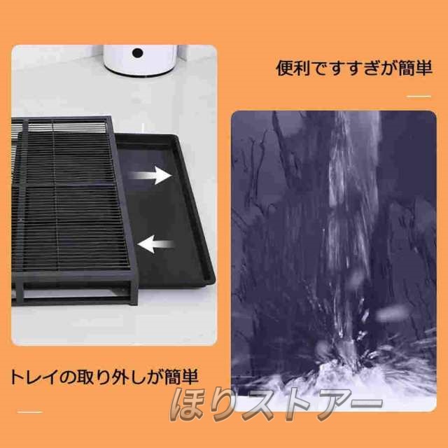 猫 トイレ、大型犬 ゲージ、ペット トイレ、ペットトイレ、犬のトイレトレー、ステンレス製犬用トイレ、大型犬用トイレトレイ、足を乾いた状態に保ち、床を保護_2