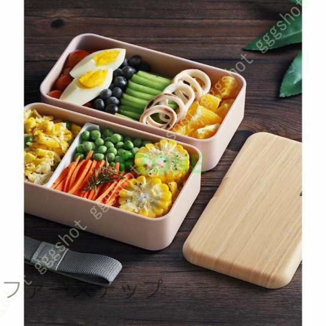 弁当箱 2段 女性 大容量 お弁当箱 ランチボックス 汁漏れしにくい 漏れ防止 2段 スプーン 箸付き 仕切り付き ふわっと盛れる 丈夫加工 保存容器 作り置き 耐熱_16