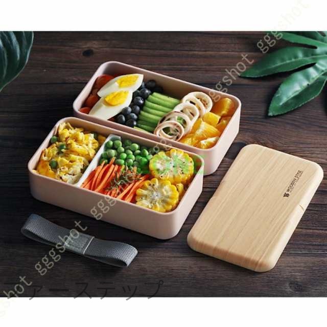 弁当箱 2段 女性 大容量 お弁当箱 ランチボックス 汁漏れしにくい 漏れ防止 2段 スプーン 箸付き 仕切り付き ふわっと盛れる 丈夫加工 保存容器 作り置き 耐熱_18